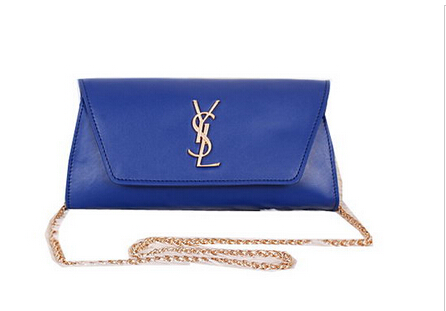 2014 New Saint Laurent Small Betty Bag Calf Leather Y7139 Royal